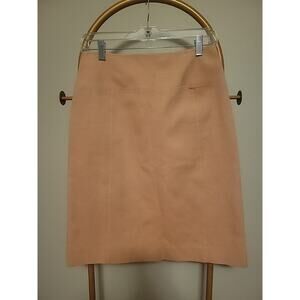 Vintage Phillipe Adec Paris Women's Skirt Size 8 Orange